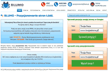 Pozycjonowanie stron Łódź