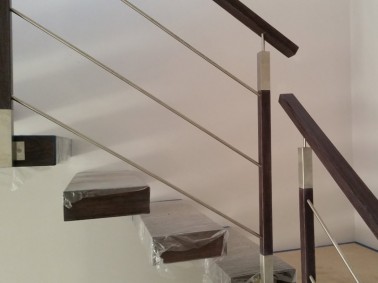 Schody drewniane-schody półkowe 3